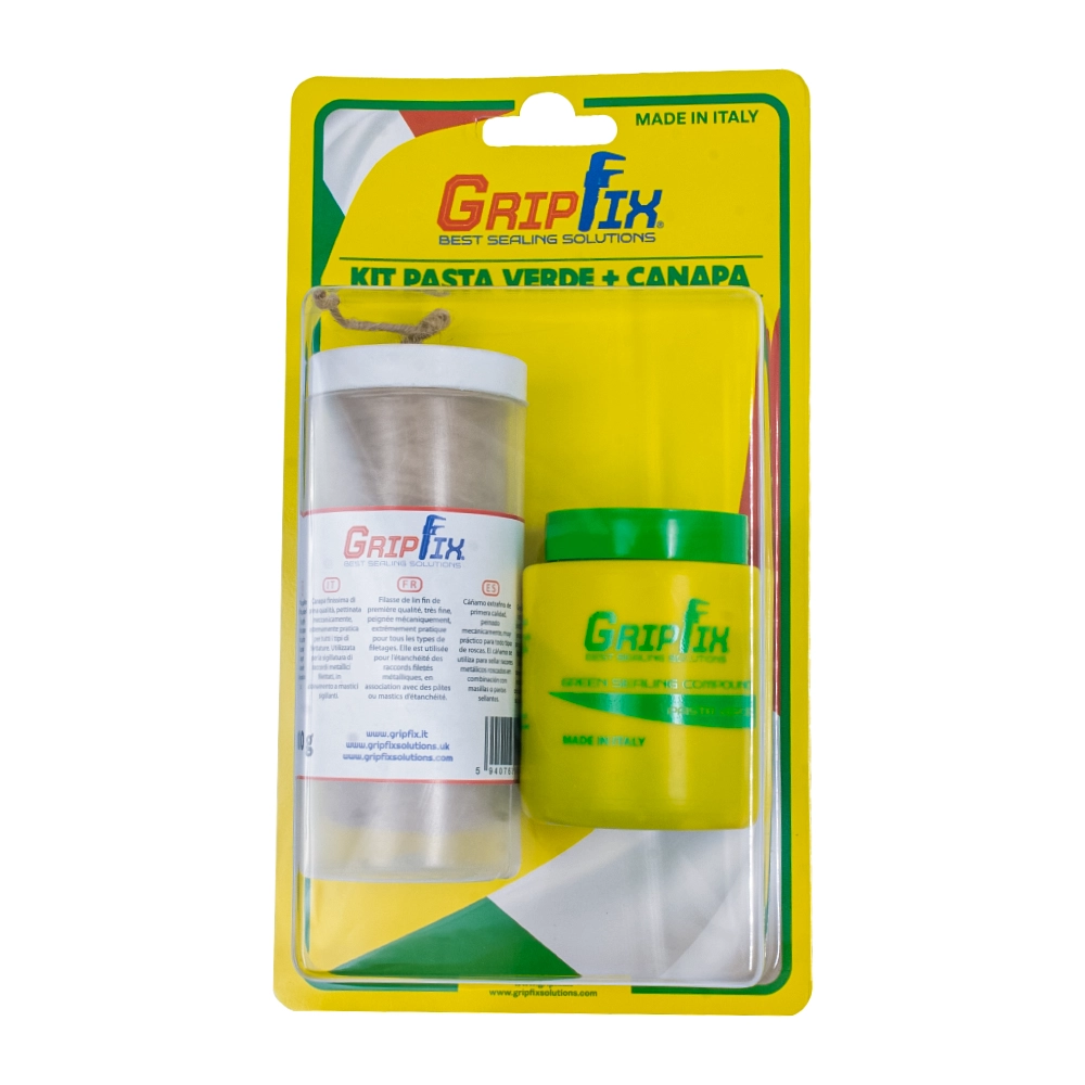 Kit Sealing Compound 150g + Flax 100g